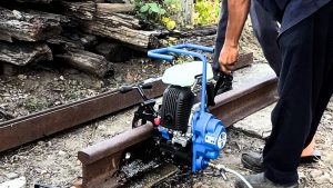 railway drilling aplikasi industri baja dan logam BAP Tools Indonesia