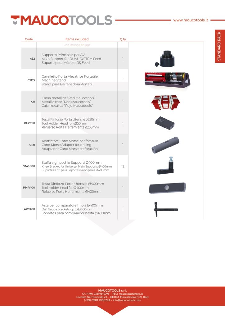 Line Boring Machine 400 Spesifikasi Mauco Tools 4