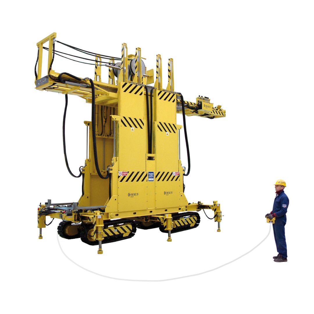 Remote-controlled Self-positioning Tube Extraction for Rigs and FPSOs br MEF Mobil NAVY