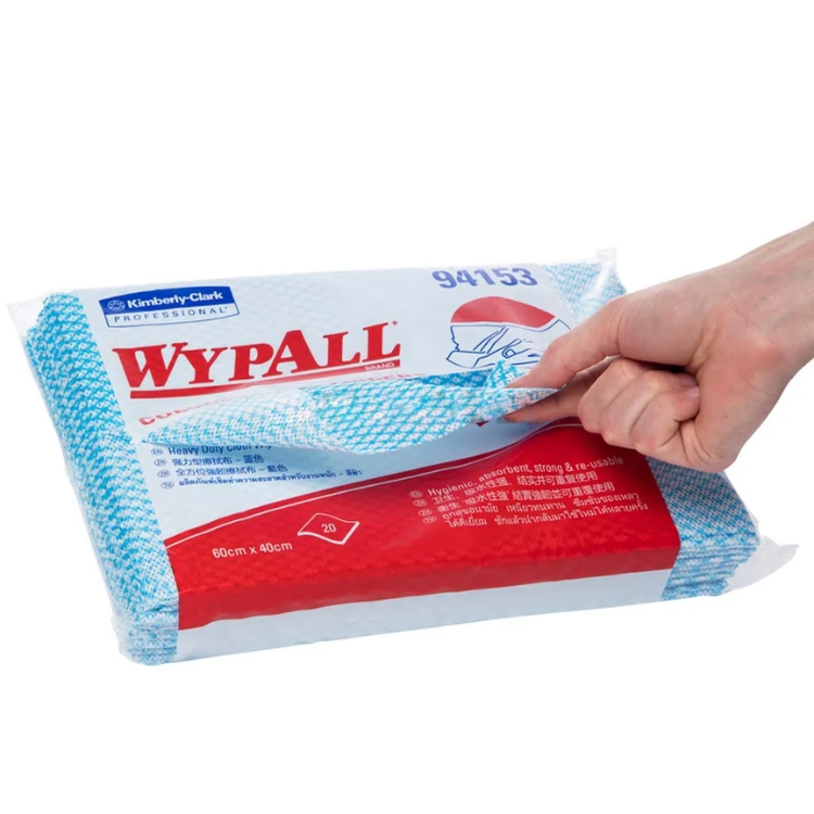 WYPALL@ COLOUR CODED WIPERS tisue tissue lap industri