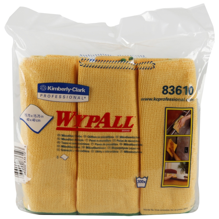 WypAll® Microfiber Cloths (83610) Reusable wypall kimberly-clark