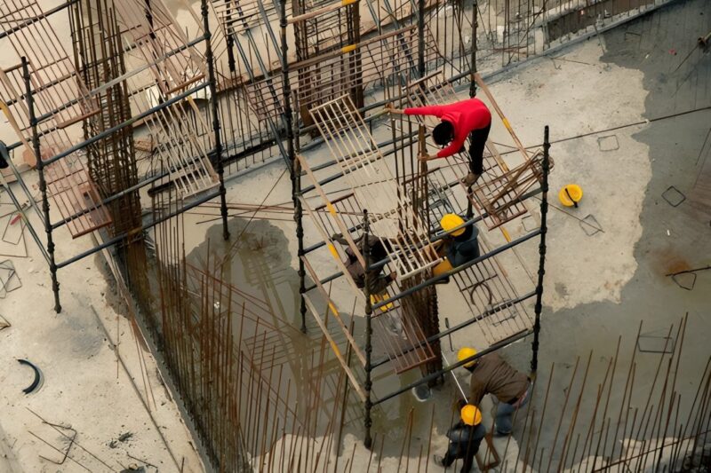 Konstruksi Construction site