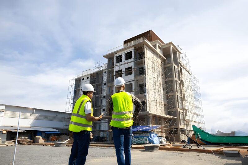 Konstruksi Construction site