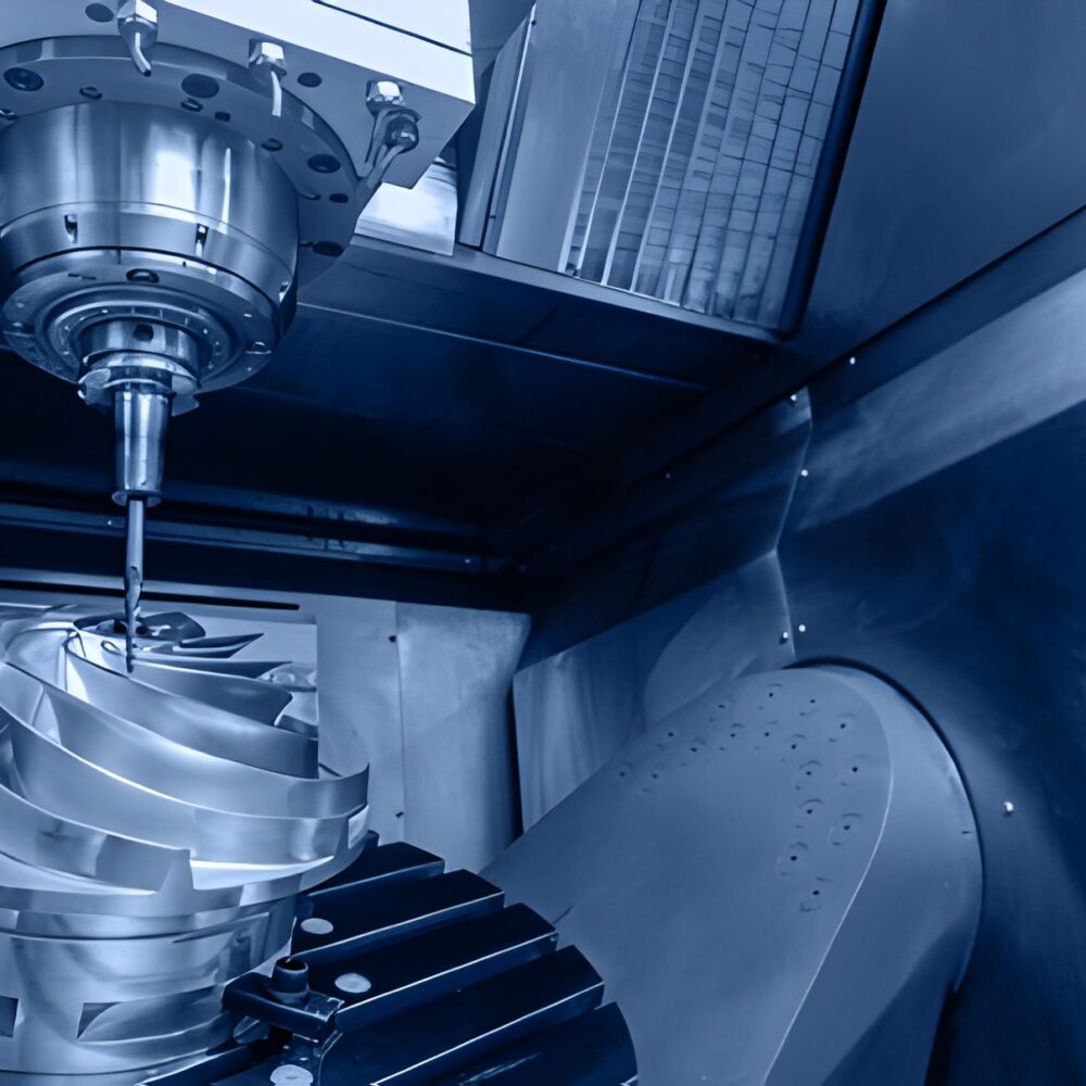 Milling, drilling, cutting scenes with technical precision