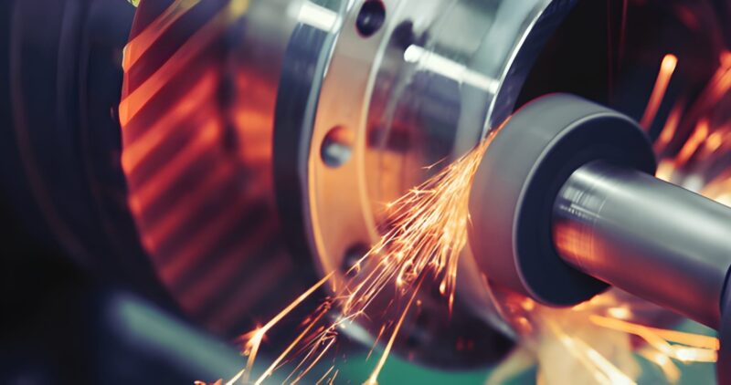 Milling, drilling, cutting scenes with technical precision