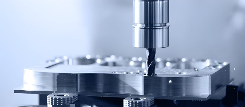 Milling, drilling, cutting scenes with technical precision