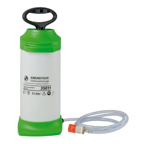 Water Tank plastic with 2.5 m hose, 5 l
